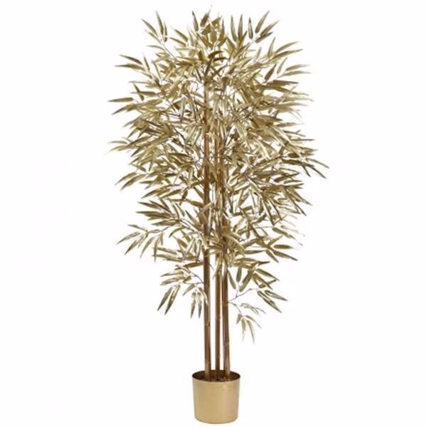 5 ft. Golden Bamboo Tree With 880 Leaves